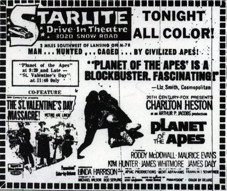 Starlite Drive-In Theatre - News Ad